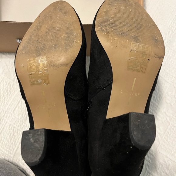 Black Suede Ankle Boots- 50% off - Picture 8 of 8